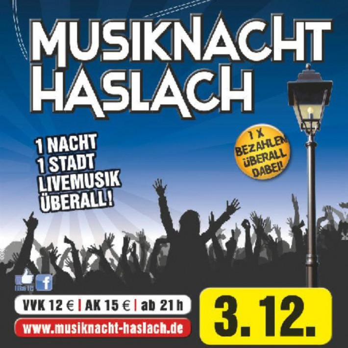 Event X-Events Musiknacht Haslach